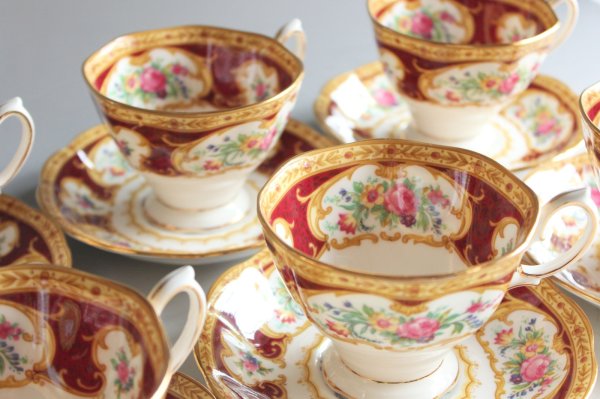 画像5: ロイヤルアルバート　カップ＆ソーサー６客セット (5)