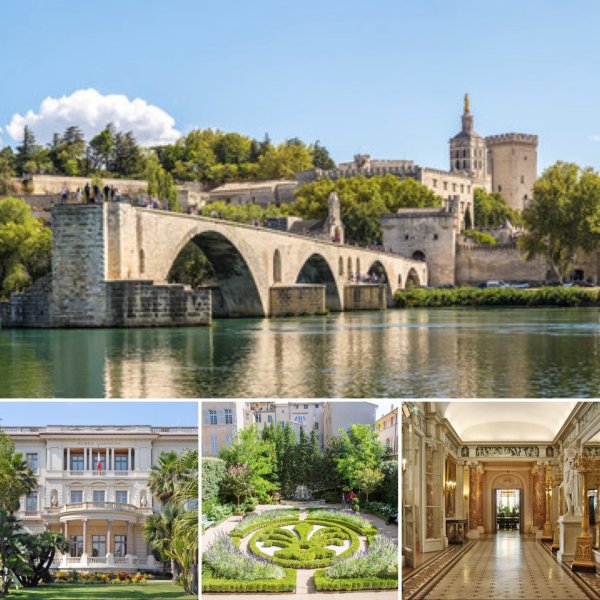 画像1: アンティーク＆スイーツで旅する フランスの美しい地方とお城　プロヴァンスの邸宅とマセナ邸、カリソンとタルト・トロペジェンヌ (1)