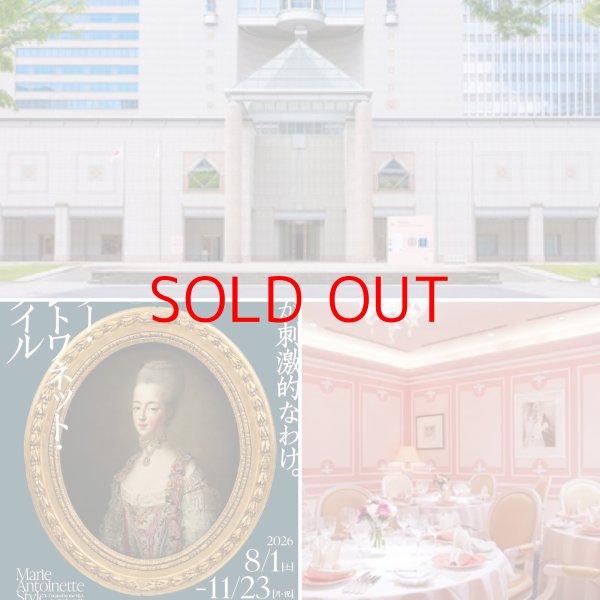 画像1: マリー・アントワネット・スタイル展 ＆ マリー・ローランサンを眺めながら 個室でランチ (1)