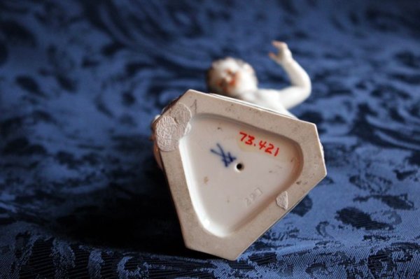 画像9: マイセン 天使人形(「箴言の天使」シリーズより) (9)