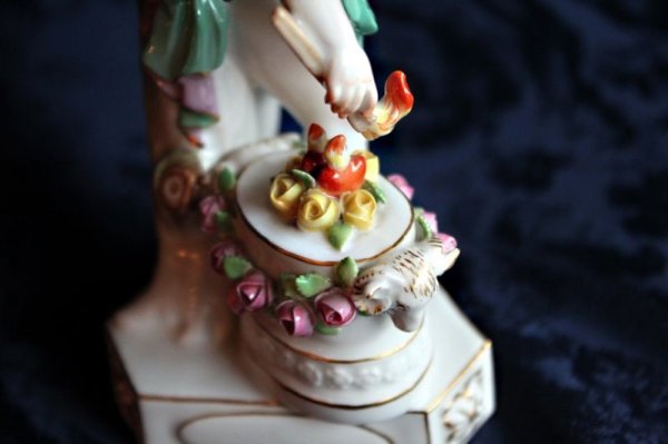 画像14: マイセン 天使人形(「箴言の天使」シリーズより) (14)