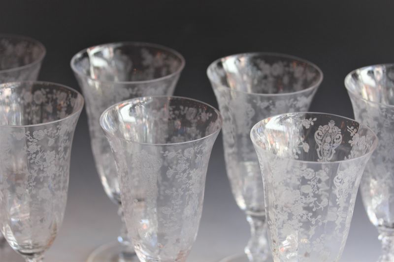 ケンブリッジ アイスティーグラス Antiques Violetta